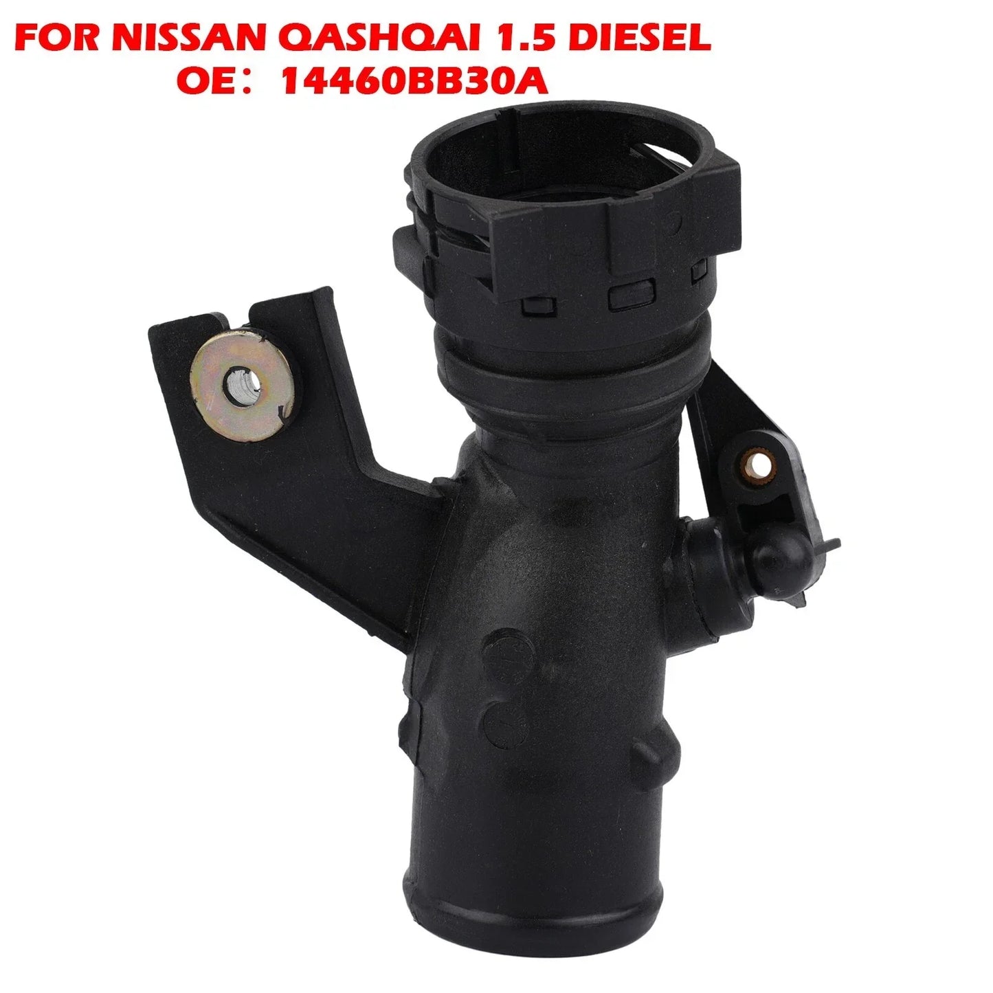 Tube Boost Pressure Turbo Pipe New Rubber 180mm for Nissan Qashqai