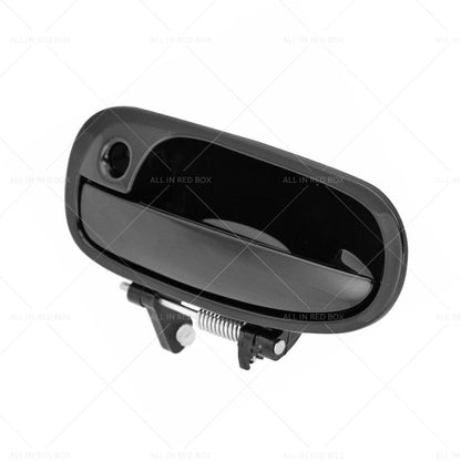 Smooth Black Front Left Outer Door Handle for Honda Civic EK (1995-2000)