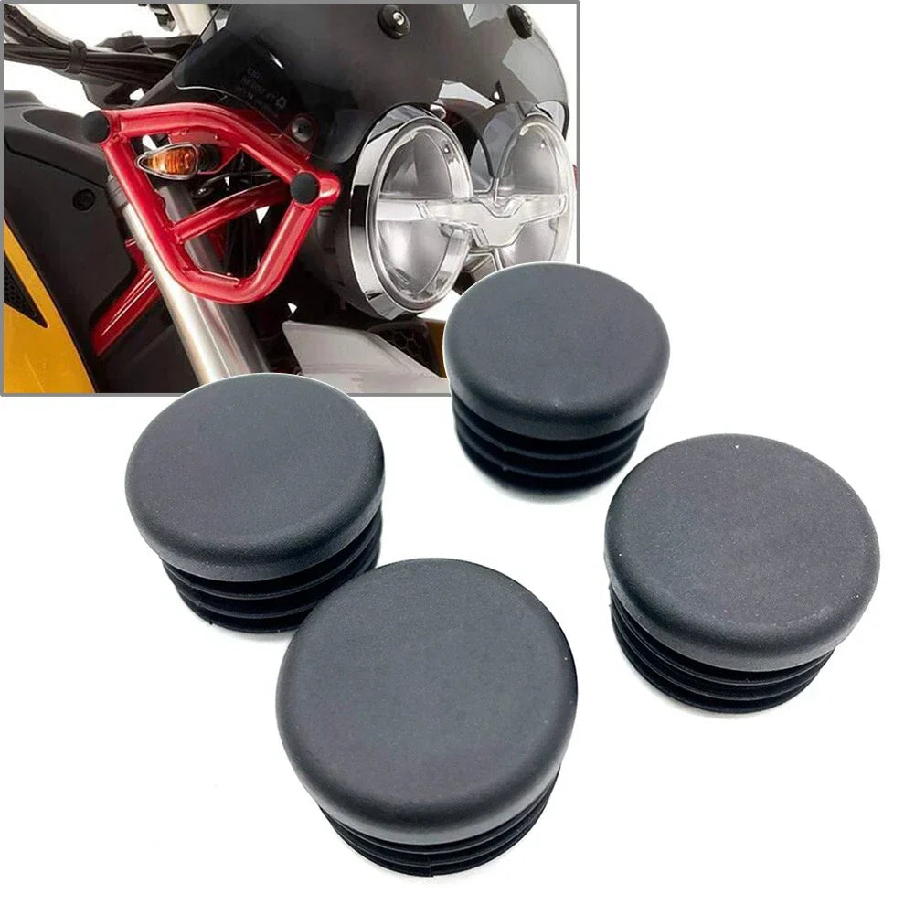 Frame Hole Cover Caps Plug Set for MOTO GUZZI V85TT (2019-2021) 4 x Caps