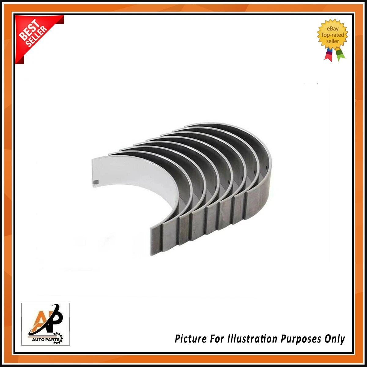 Big End Conrod Bearings Set Replacement for Fiat Ducato & Daily (2007–2019)