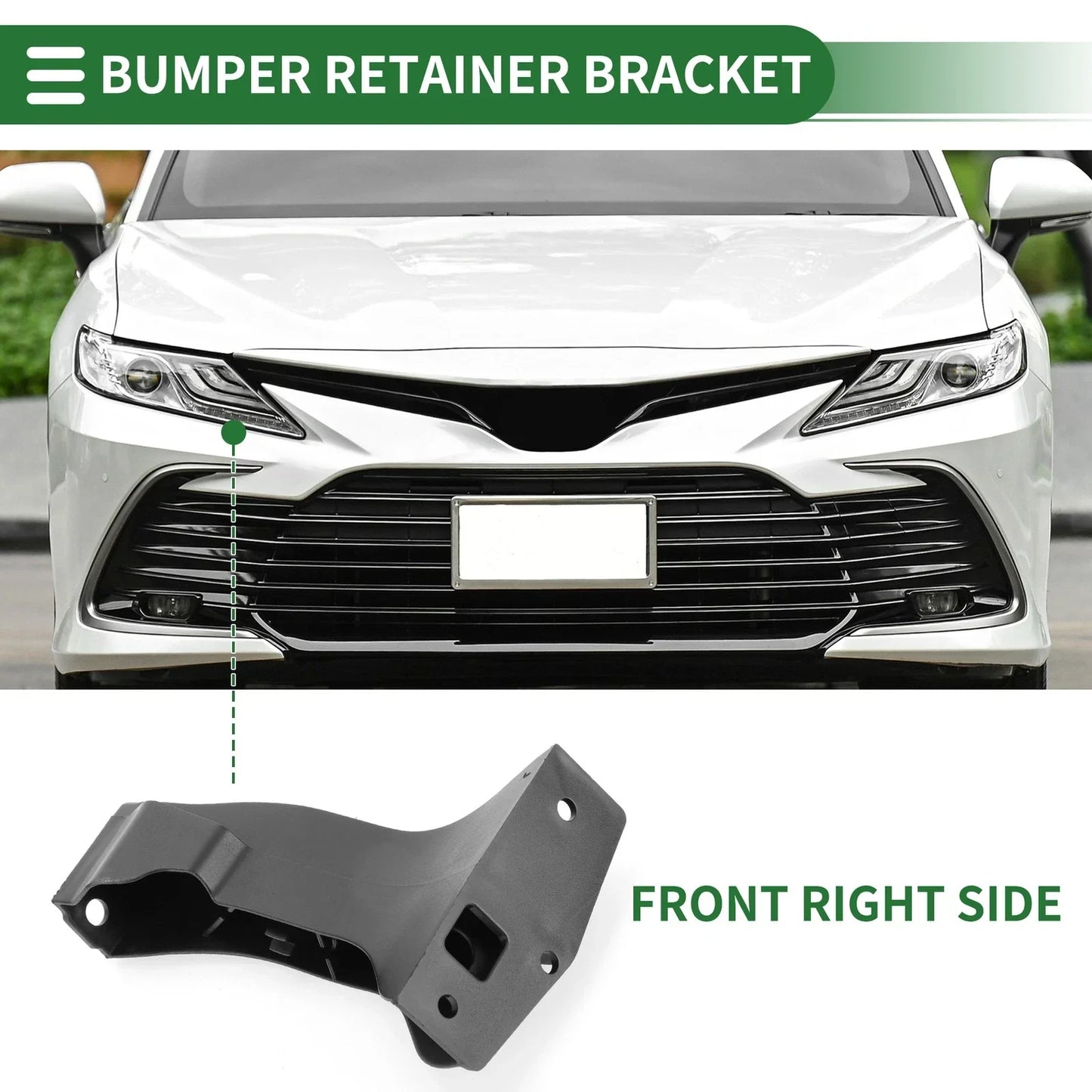 Right Front Bumper Retainer Bracket for Mercedes Benz VITO (2014-2023)
