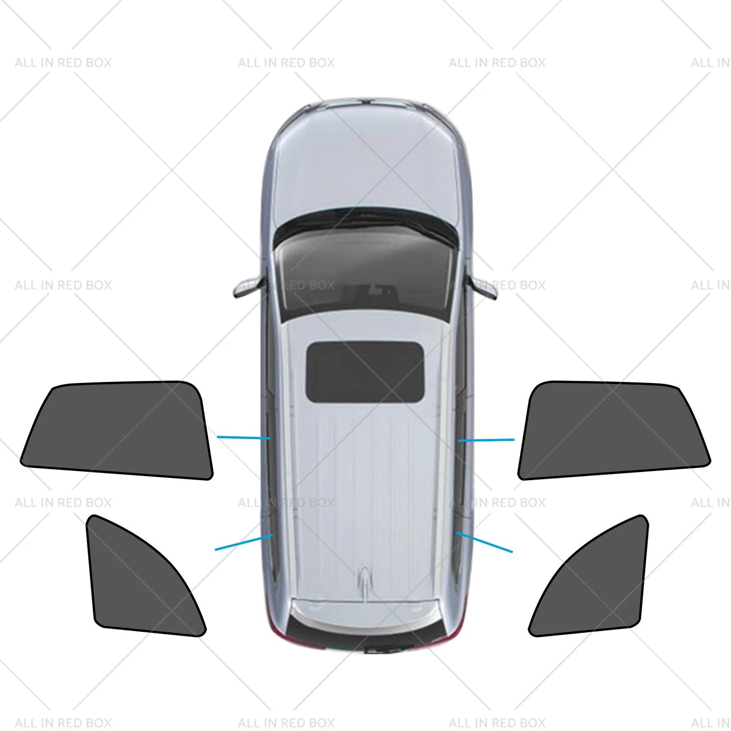 Magnetic Mesh Sun Blind Shades for BMW X1 E84 (2010-2015)