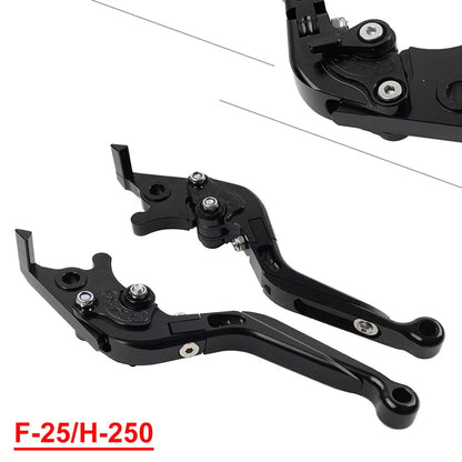 CNC Extendable Brake Clutch Levers for Honda CBR125R CBR150R CBR250R (2004-2023)