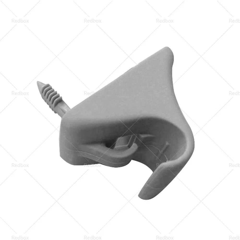 Sun Visor Clip 1x for Hyundai Getz (2002-2011) Grey