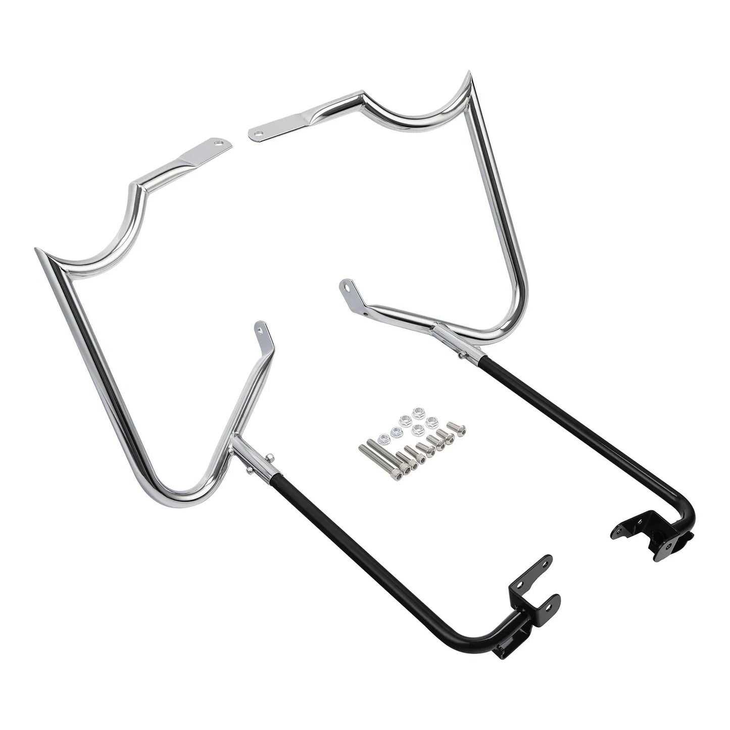 Saddlebag Bracket Guard Bar for Harley Touring Electra Street Glide (2014-2024)
