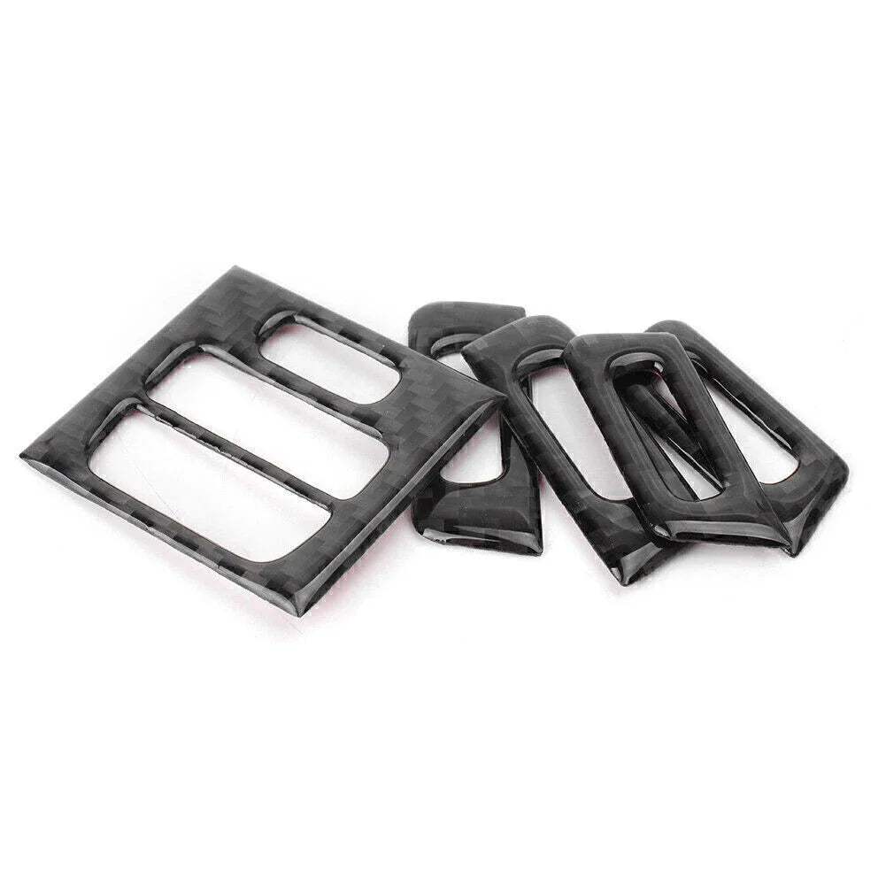 Carbon Fiber Air Conditioner Outlet Trim Cover for BMW E90 E92 (2007-2013)