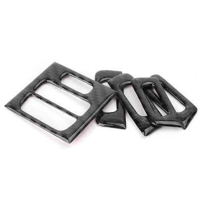 Carbon Fiber Air Conditioner Outlet Trim Cover for BMW E90 E92 (2007-2013)
