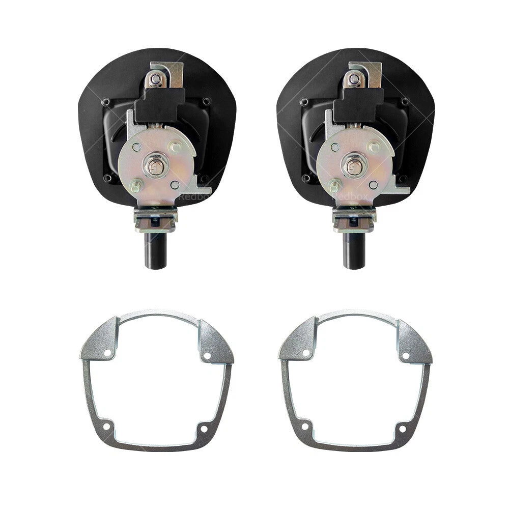 Whale Tail Lock Compression Lock Black Chrome Handle for Trailer Toolbox
