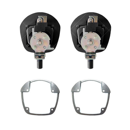 Whale Tail Lock Compression Lock Black Chrome Handle for Trailer Toolbox