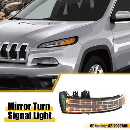 Front Left Side Mirror LED Turn Signal Light for Mercedes W204 (2007-2014)