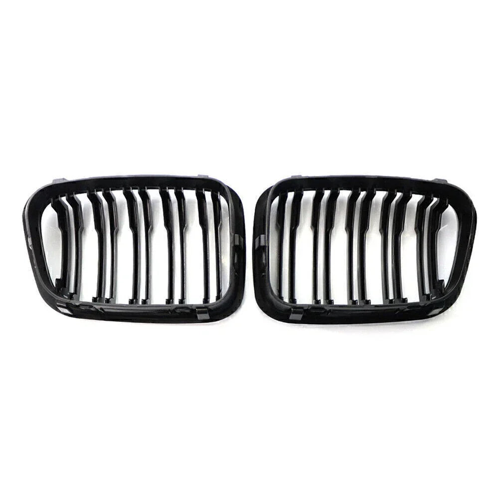Front Twin Bar Grille Trim for BMW 3 Series E46 4 Door (1999-2001)