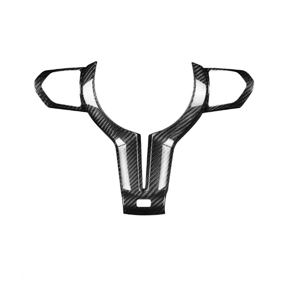 Carbon Fiber Steering Wheel Cover for BMW F80 M4 F82 M6 F06 F12 F13 (2012-2020)