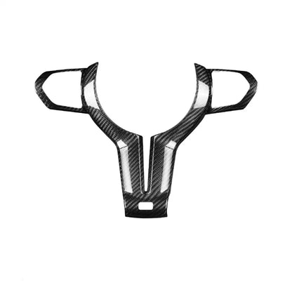 Carbon Fiber Steering Wheel Cover for BMW F80 M4 F82 M6 F06 F12 F13 (2012-2020)