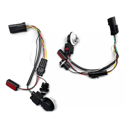 LED Tail Lights Conversion Wire Harness Kit for Ram 1500 2500 3500 (2009-2018)