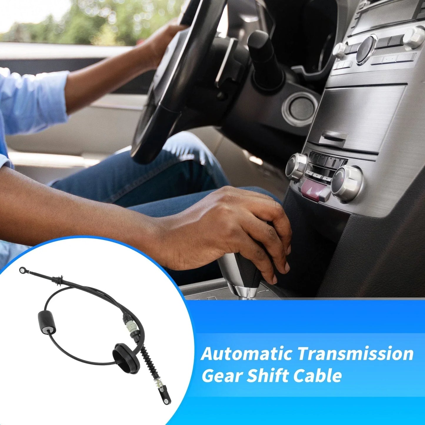 Auto Trans Gear Shifter Cable for Dodge Avenger, Chrysler 200 (2011-2014)