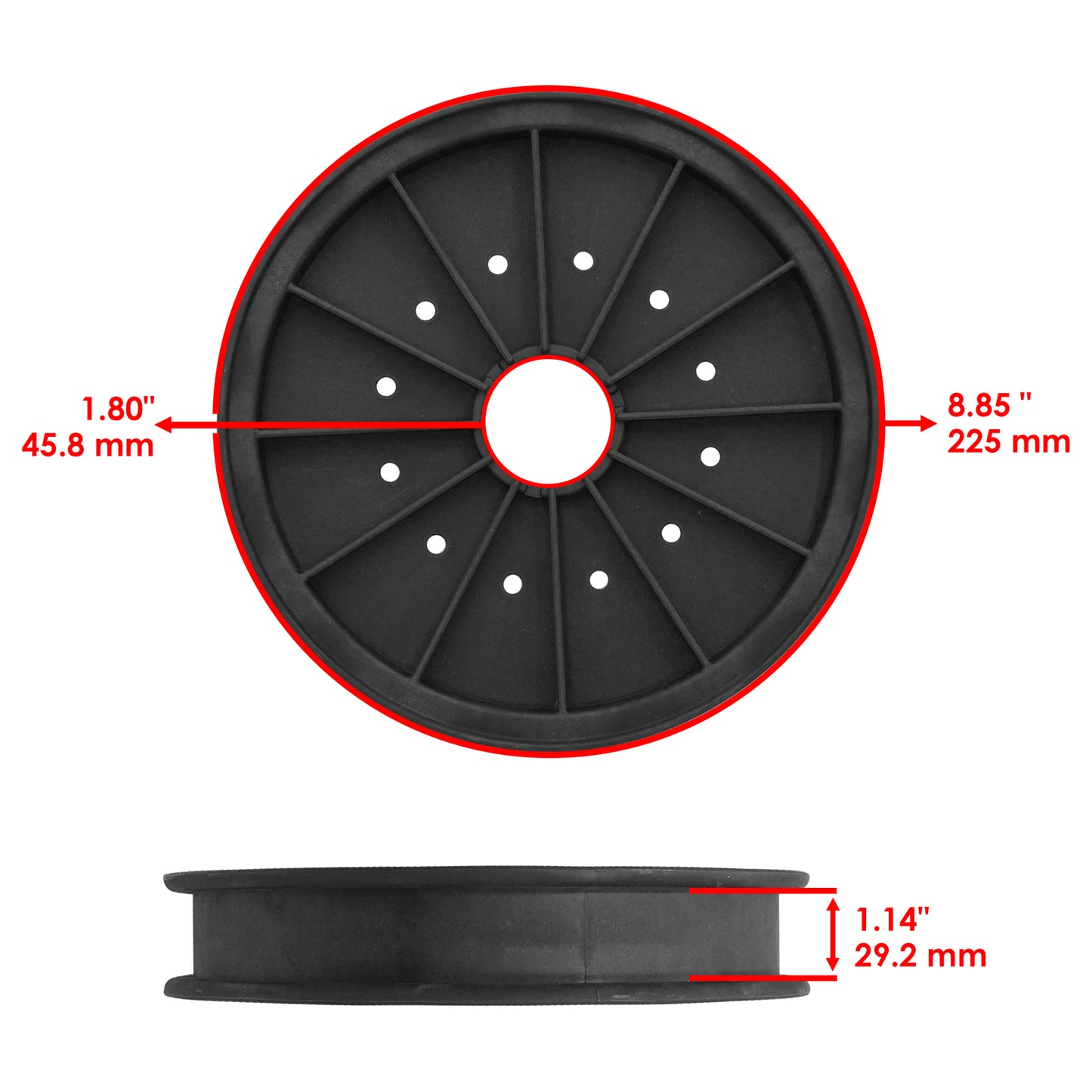 Deck Pulley Replacement for Exmark Lazer Z LZAS22KA484 (2005–2015)