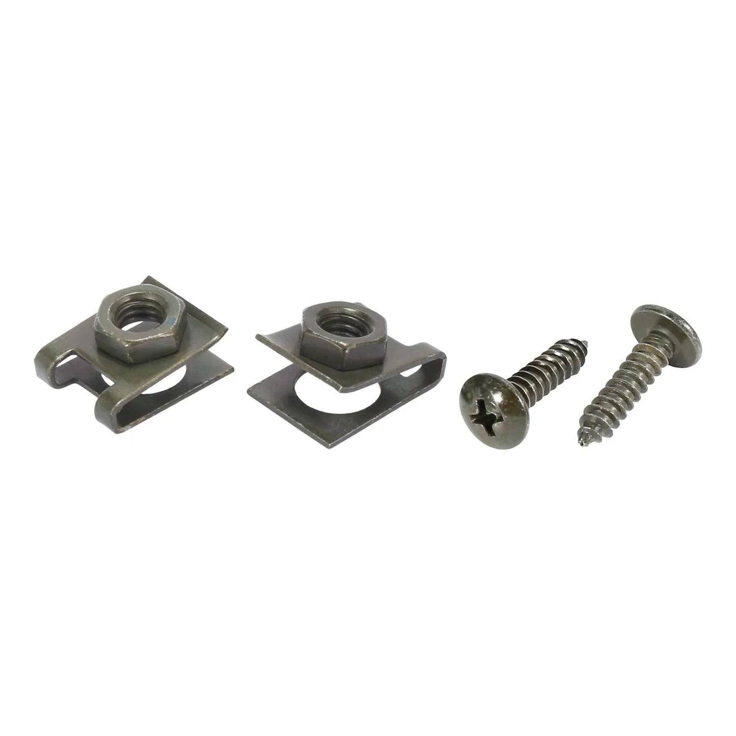 195pcs Motorcycle Fairing Body Bolts Silver Tone for Kawasaki Suzuki BMW