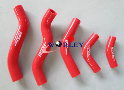 Silicone Radiator Hose for Honda CR125R CR125 1998-1999 ( Blue)