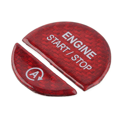 Engine Start Stop Button Cover Trim for Mercedes-Benz C-Class W206 (2022+) Red