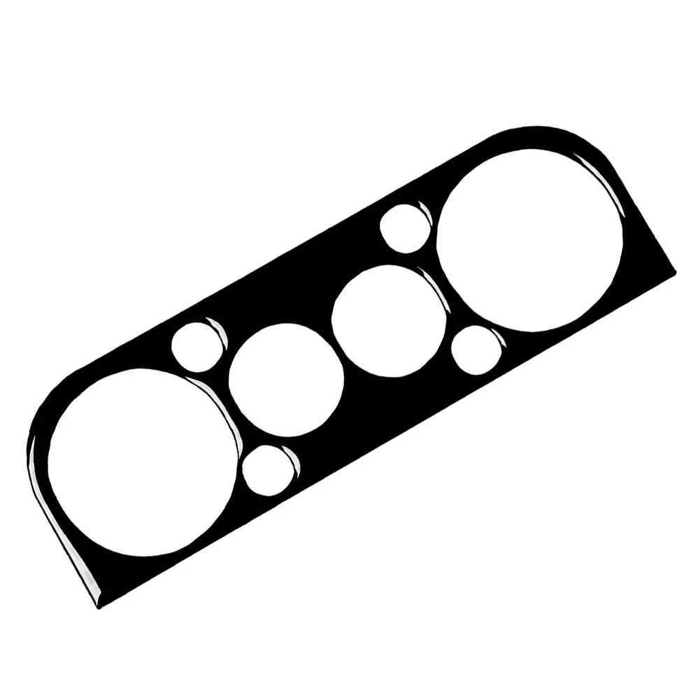 Black AC Climate Control Panel Cover Trim for BMW 3 Series (1991-1999)