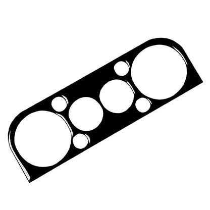 Black AC Climate Control Panel Cover Trim for BMW 3 Series (1991-1999)