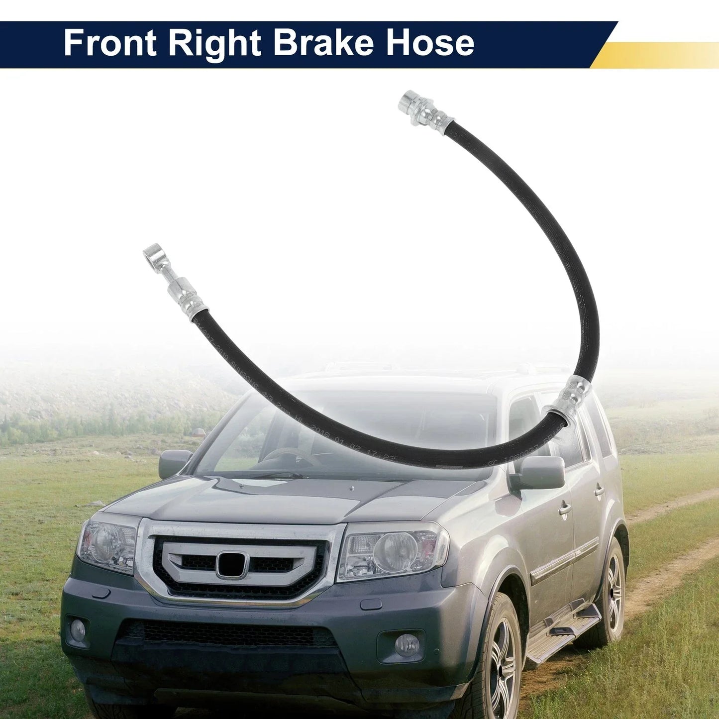 Front Right Brake Hose for Honda Pilot (2016-2022)