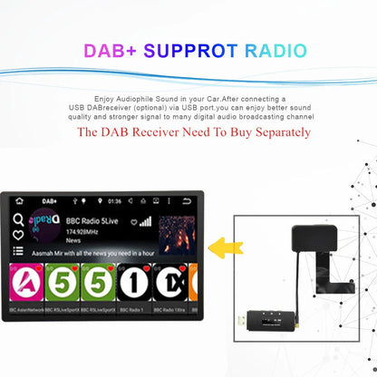 13.3'' Android 13 Car Stereo for Mercedes-Benz Sprinter (2018-2024)
