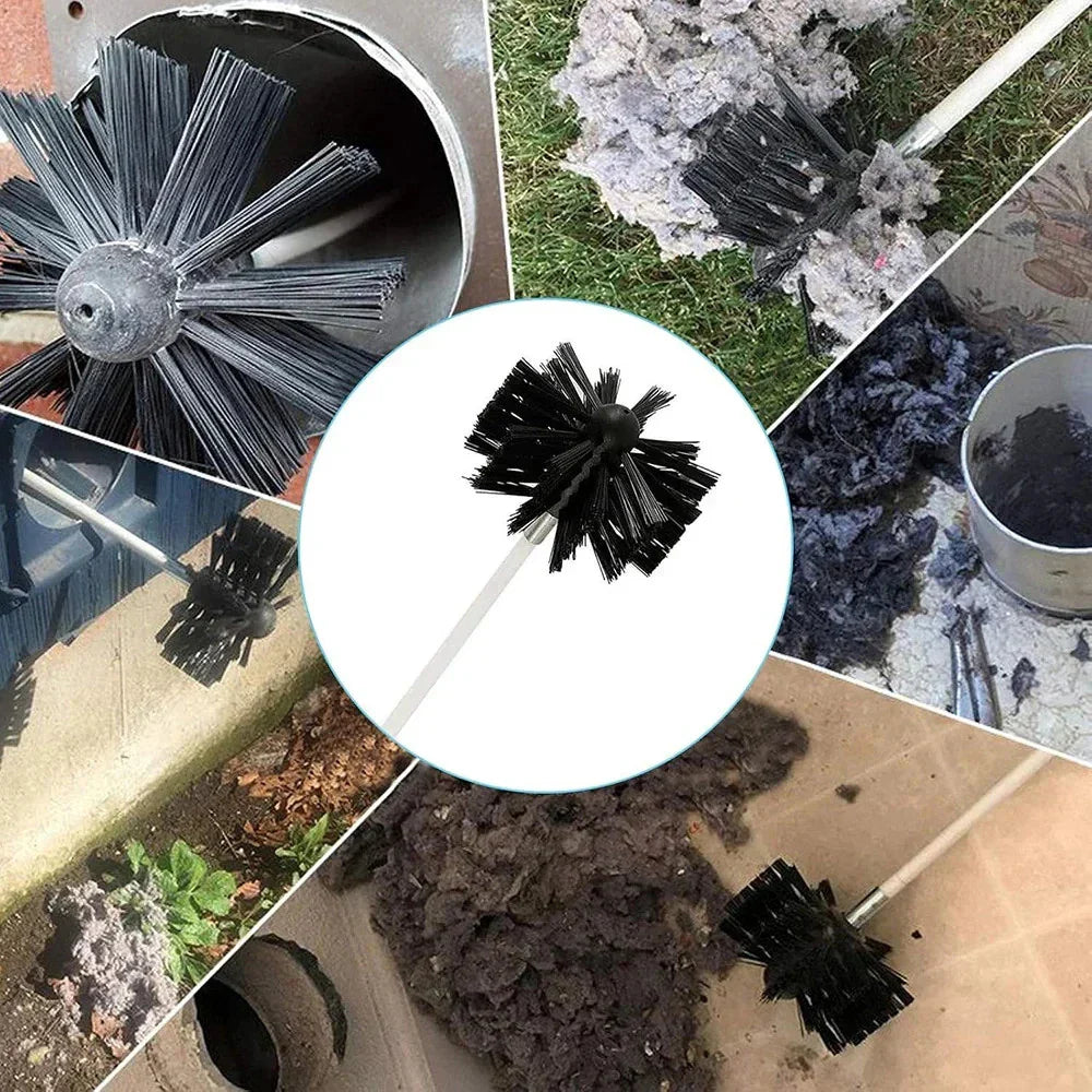 30 pcs Chimney Cleaning Brushes for Duct Vent Sweep Tool