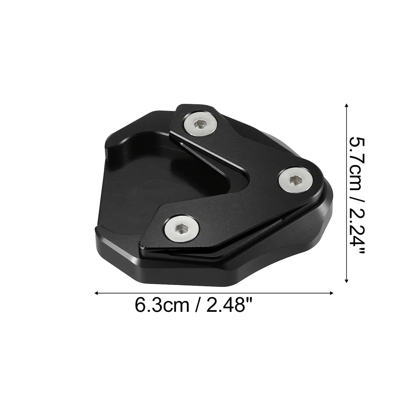 Motorcycle Kickstand Pad for HONDA CB1300 (2020-2023) - Black Side Stand Plate