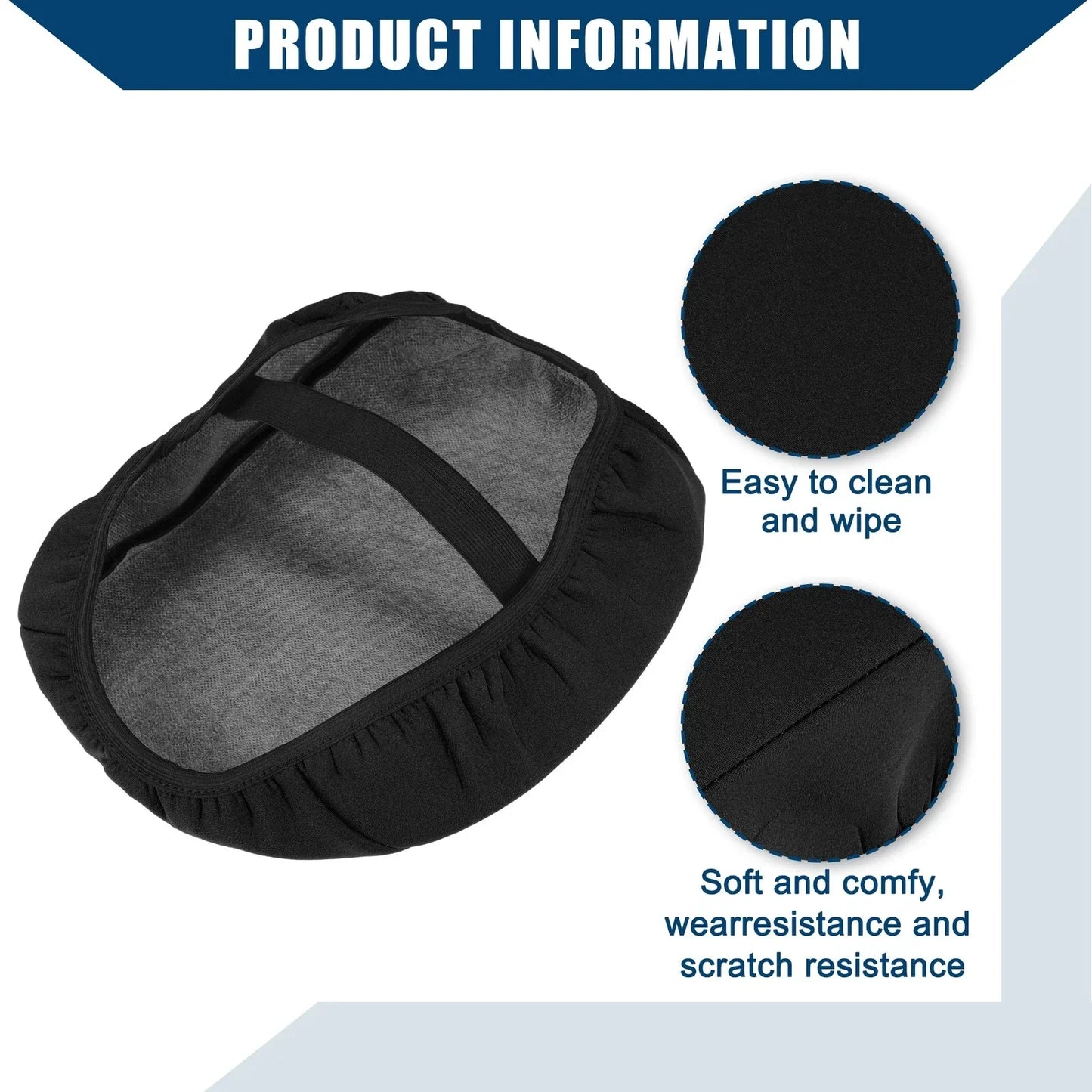 Center Console Armrest Cover for Honda CR-V 2017-2022 Neoprene Black