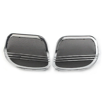 Tri-Line Speaker Grills Cover Trim for Harley Road Glide (2015-2022)
