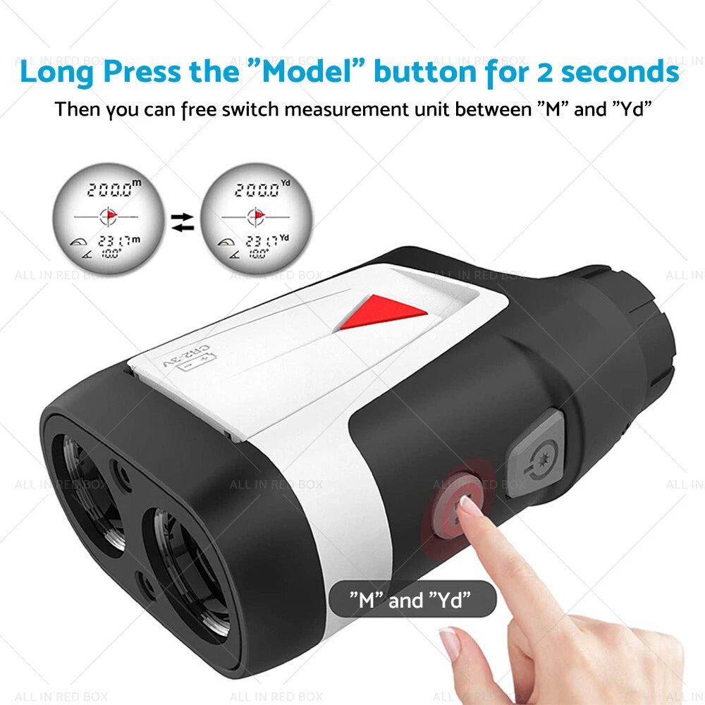 Mileseey 600M Golf Laser Range Finder with Slope & Vibration Lock