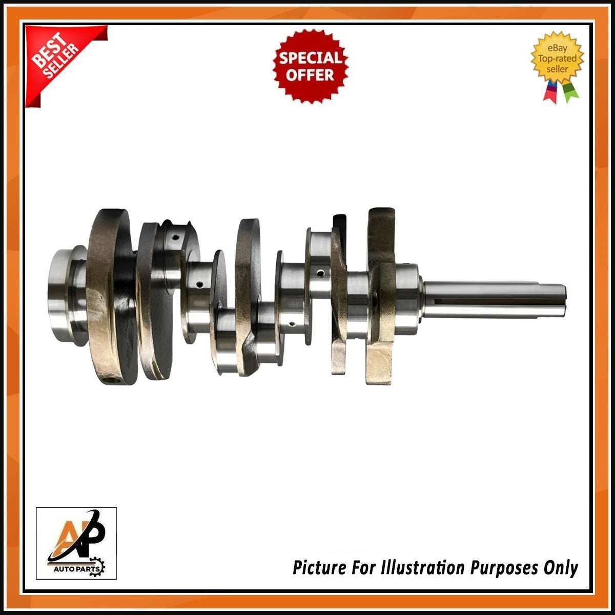 Crankshaft Assembly Replacement for Nissan Navara EX30D FX30D (2005–2015)