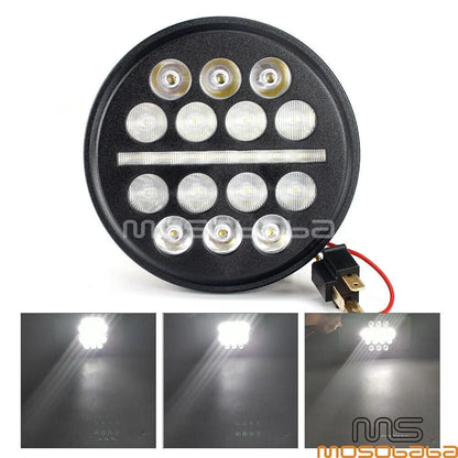 5.75'' LED Headlight for Harley Low Rider FXRS Road King FLHR Softail (1984-2023)