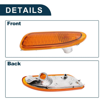 Left Front Bumper Side Marker Light Cover for Mercedes-Benz (2003-2009)