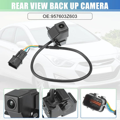 Rear View Backup Camera for Hyundai I40 2015-2020 (2 x Lens) Black