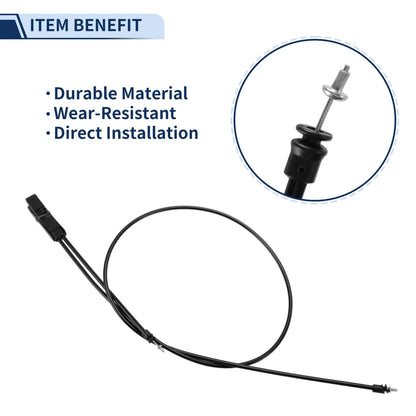 Hood Latch Release Cable for Mercedes-Benz E320 (2004)