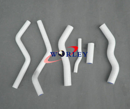WHITE Silicone Radiator Hose for Honda CR125R (1990-1997)