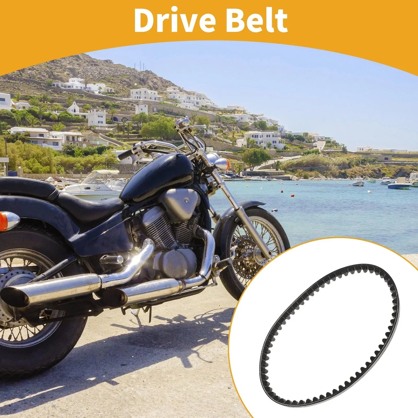 Drive Belt V-Belt for Honda DIO 50CC Motorcycle (1990-2001)