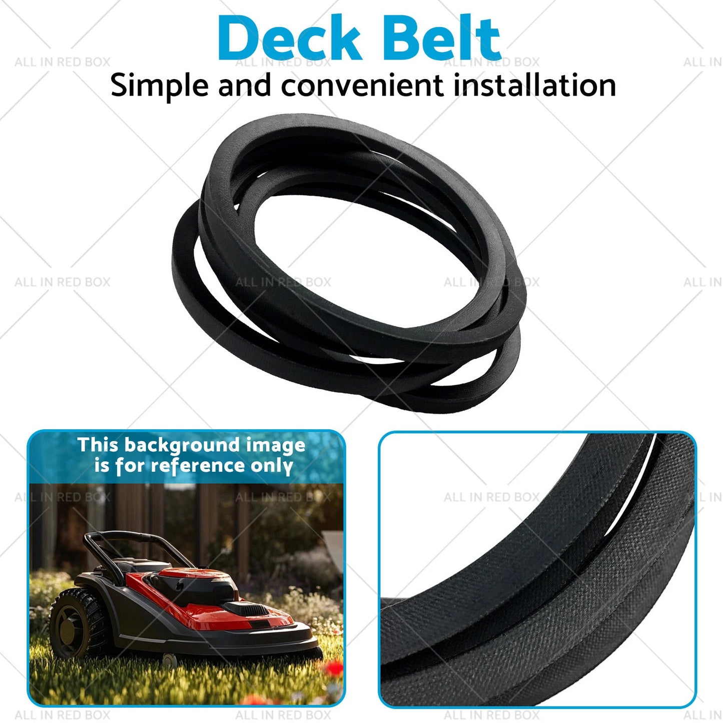 Replacement Deck Belt 5/8"x36" for MTD Yard Bug