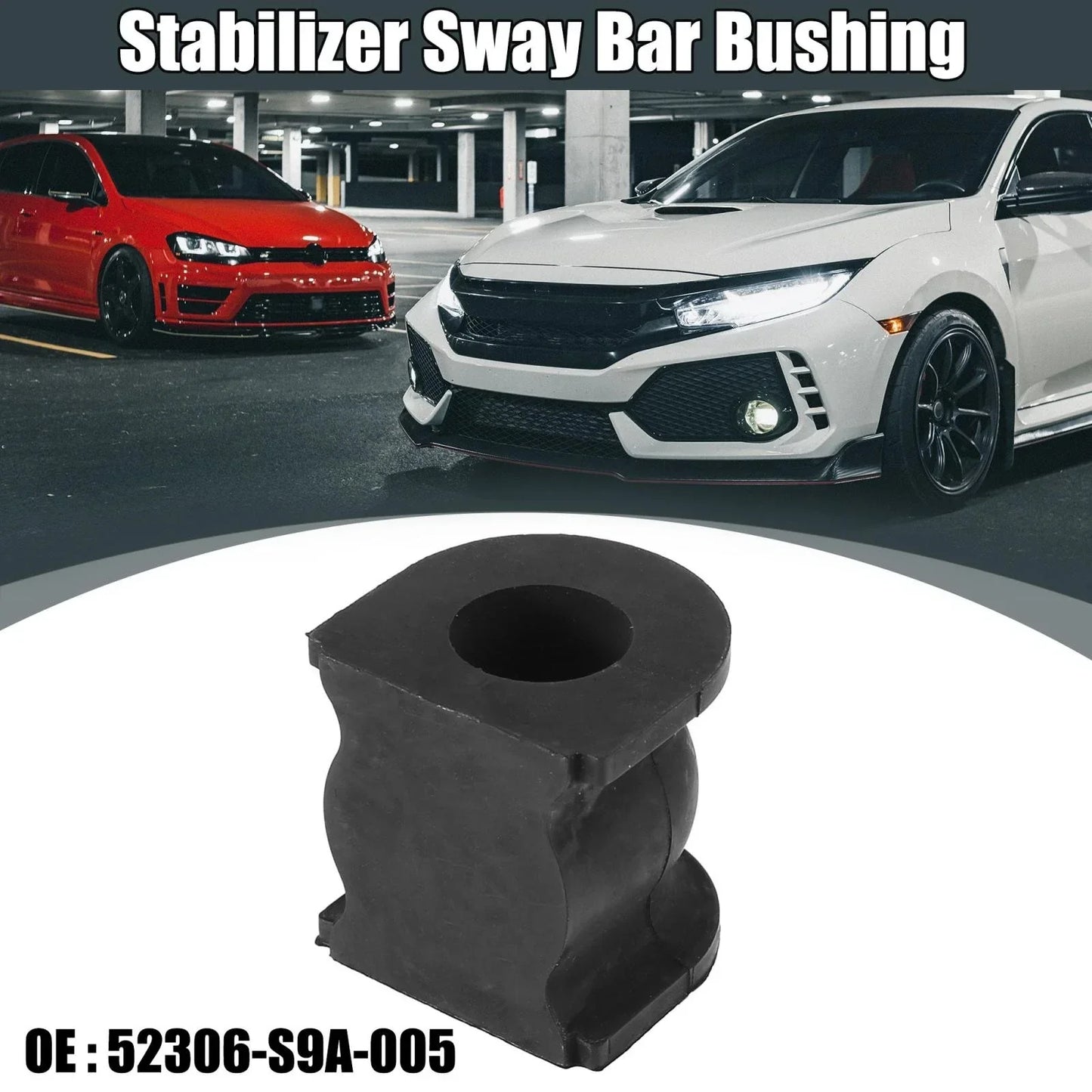 Rear Stabilizer Sway Bar Bushing for Honda CR-V (2002-2006) - Black
