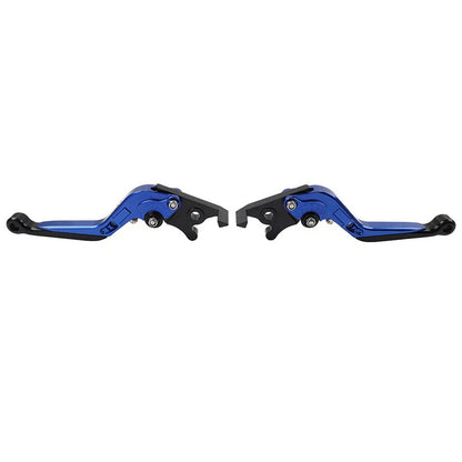 CNC Blue Extendable Brake Clutch Levers for Yamaha YZF R1 (2009-2014)