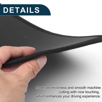Car Door Anti Kick Pad Sticker Protector for Honda Alfa 2023 Black 1 x Set