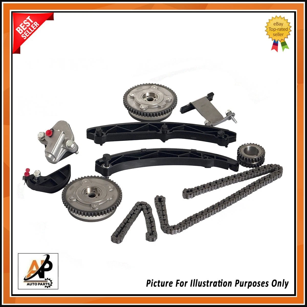 Engine Timing Chain Kit Replacement for Vauxhall Opel 1.0 Turbo (2012–2019)