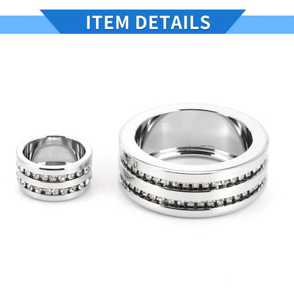 AC Media Tune Switch Knob Cover Ring for Honda Civic (2022) - 4 x Silver Tone
