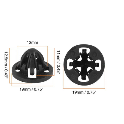 10 x Taillight Lamp Retainer Clips for Dodge Ram 1500 2500 3500 (2002-2023)