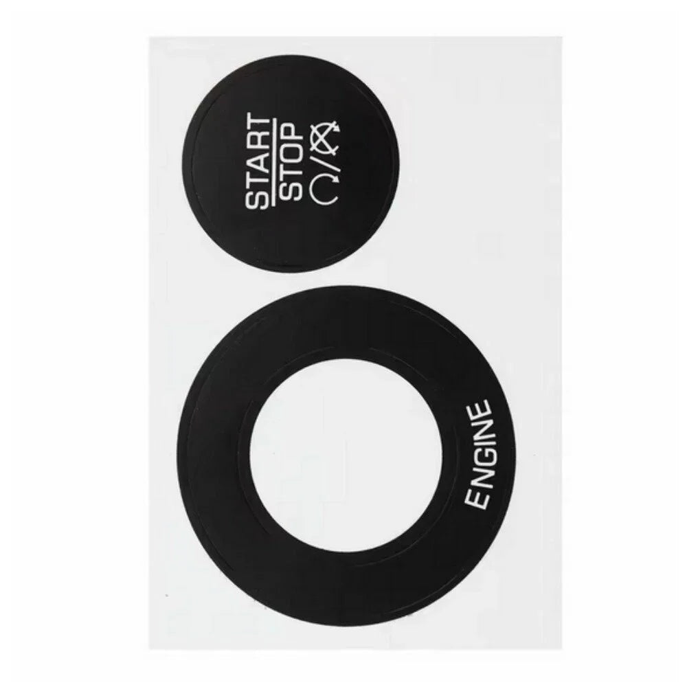 Ignition Push Button Start Stop Decal for Dodge Charger (2011-2014)