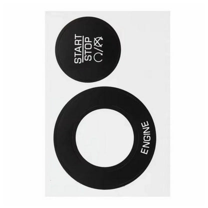 Ignition Push Button Start Stop Decal for Dodge Charger (2011-2014)