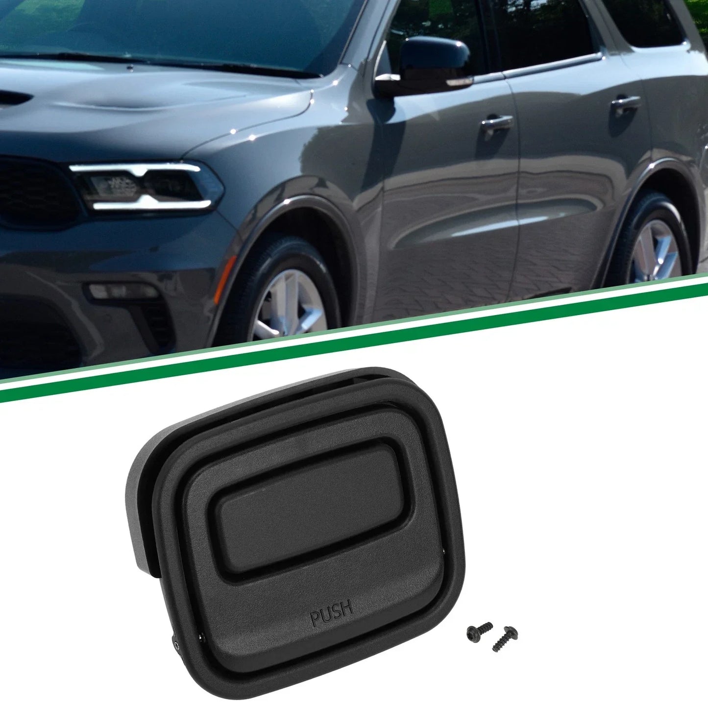 Rear Floor Latch Release Handle Cover for Dodge Durango (2013-2015) 1 Set