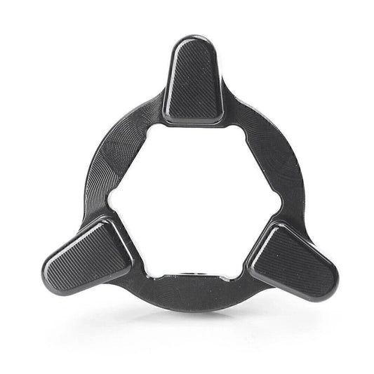 22mm Front Anodized Preload Adjusters for Universal Black Motor
